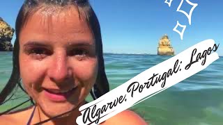 As melhores praias do Algarve em 3 dias de trem: LAGOS, Portugal.