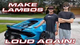 MAKE LAMBOS LOUD AGAIN! * Lamborghini Huracan Tecnica Problem