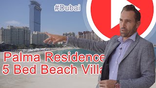 Palma Residence 5 Bed Beach Villa - Dubai villa to sale