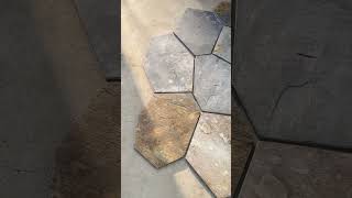 cultured stone with ice cracks