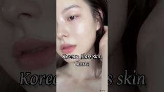 Korean Glass Skin Secret🤫 #koreanskincare #glassskincarehomeremedies