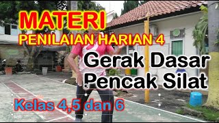 Materi PH4 Kelas 4,5,6 (Gerak Dasar Pencak Silat)