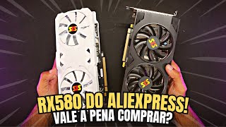 SÓ R$290 REAIS! RX580 DO ALIEXPRESS! VALEU A PENA?