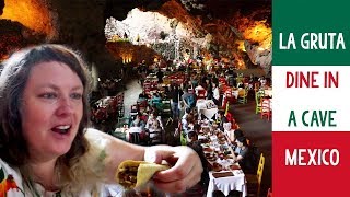 RESTAURANT IN A CAVE IN MEXICO [La Gruta Restaurant] Teotihuacan (2019)