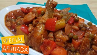 CHICKEN AFRITADA RECIPE | Tasteit