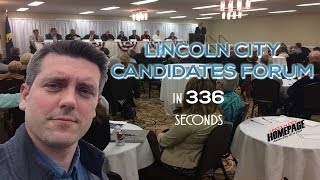 Lincoln City Candidates Forum 2016