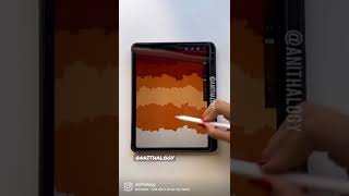 Simple Hair texture Procreate|Learn Digital Art Free|Wallpaper Procreate tutorial|Subscribe for more