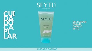 GEL FIJADOR PARA EL CABELLO SEYTU 🦱 ¿Que es, para que sirve, que contiene, beneficios, componentes?