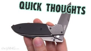 CRKT Fulcrum 2 folding knife: Pure novelty