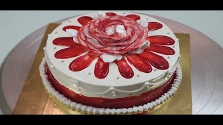 Simple & Quick Cake Decorating Ideas | Easy cake design |  #shorts