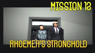 Let's Play Syphon Filter - Mission 12 -  Rhoemer's Stronghold