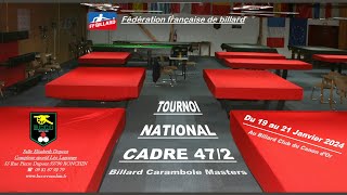 Tournoi Masters cadre 47/2 - Billard 2 - phases finales