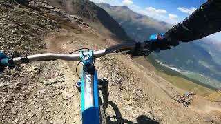 Bike Park Bormio 2023 - pista blu "Paul newman" - raw clip