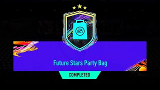 THIS IS WHAT I GOT IN MY PARTY BAG SBC FUTURE STARS PACKS! (#FIFA21 ULTIMATE TEAM)