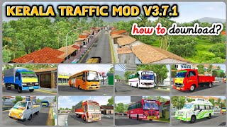 🔴 How To download and install KERALA TRAFFIC MOD Bussid V3.7.1? | bussid ksrtc traffic mod V3.7.1