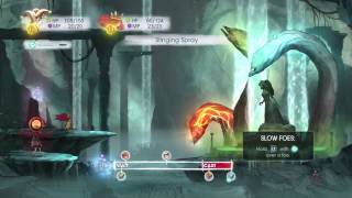 Child of Light - Boss Fights (Part 1: The Giant & 3 Eels)