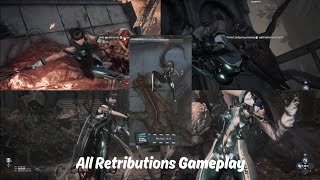 All Retributions Finishers (Animations) - STELLAR BLADE PS5 Demo Retribution 4K HDR