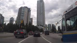 Driving to White Rock from North Burnaby, BC, Canada 2020