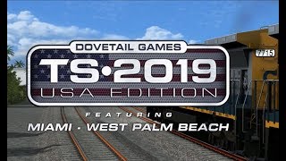 Train Simulator 2019: Pulling Into West Palm Beach Station