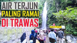 AIR TERJUN PALING RAMAI DI TRAWAS, AIR TERJUN DLUNDUNG TRAWAS MOJOKERTO