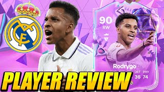 5⭐️ SKILLS BETTER! 🔥 90 FUT BIRTHDAY RODRYGO PLAYER REVIEW! FUT BIRTHDAY RODRYGO REVIEW! 90 RODRYGO