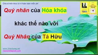 Qúy Nhân của Hóa Khoa khác thế nào Quý Nhân của Tả Hữu - Dựa theo lá số của bạn Nữ Mệnh Tử - Phủ