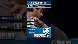 Jeremy's Nerve-Wracking Wait for the River Card #shorts