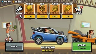 Hill Climb Racing 2/ Gameplay/ Episode #28 (Fully upgraded Rally Car)