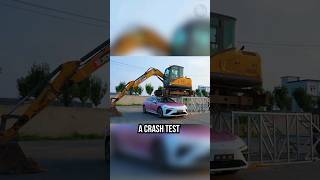 #heavymachinery #excavator #crashtest #stunt #viral #heavyequiptment #car #whistlindiesel