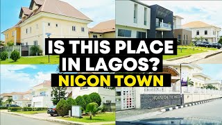 LAGOS NIGERIA  | BEAUTIFUL ESTATE IN IKATE LEKKI | NICON TOWN LEKKI  LAGOS