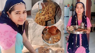 Made Traditionally || Cooking In Village House || The Traditional Life desi Vlog Haryana जय मां