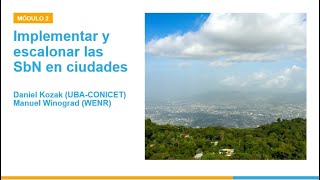 Módulo 2 - Curso Financiamiento Y Acción Climática En Ciudades