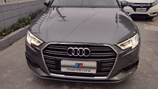 Dica de Usado! Audi A3 1.4 TFSI Flex  Tiptronic 2017. Um sedan médio Premium, com preço de popular 0