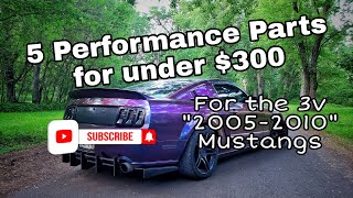 5 Parts Under $300 That'll HELP Your Mustang