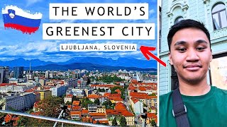 🇸🇮 Spending 24 Hours in the WORLD'S GREENEST CITY! | Ljubljana, Slovenia