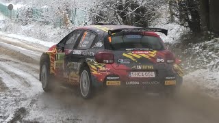 Spa Rally 2022 | Shakedown | Snow - Slippery Cornes - Pure Sound