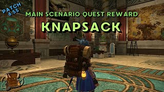 Knapsack Showcase | FFXIV Patch 6.55 Main Scenario Quest Reward