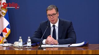 Godišnja konferencija za novinare predsednika Republike Srbije Aleksandra Vučića