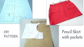 How to make a cute skirt with pockets