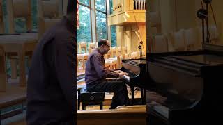 Jim Pearce plays Jazz Piano for concert.  #jazzpiano #jazz #atlantajazz