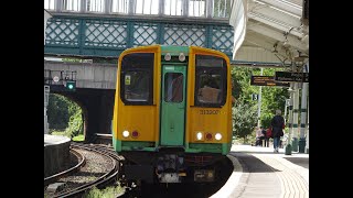 Trains on the Southern Coastway