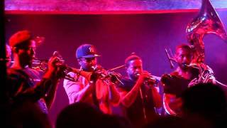 Hypnotic Brass Ensemble - Starfighter @ "Reka club" Moscow 17 feb 2012