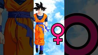 Dragon Ball Characters In Gender Swap Mode #shorts #dragonball #dbs