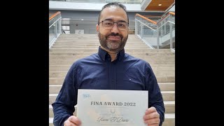 FINA laureate 2022 Rami El Dairi