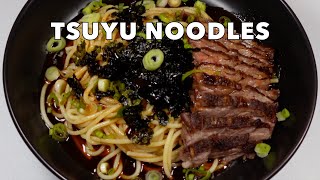 Easy Tsuyu Noodles Recipe | Delicious Dinner in 20 Minutes