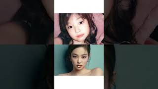 Jennie then vs now 🔥 #jennie #blackpinkmembers #kpopjisoo #shorts #fyp #kpop #jennie #kpopjisoo #jk