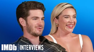 How Florence Pugh & Andrew Garfield Catch Each Other on WE LIVE IN TIME | IMDb