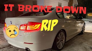 The CHEAPEST F10 BMW BROKE! RIP! Part 2