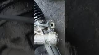 Steering Rack bush damage