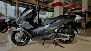 Honda PCX160 Gray Black 2021 Walkaround and Looks